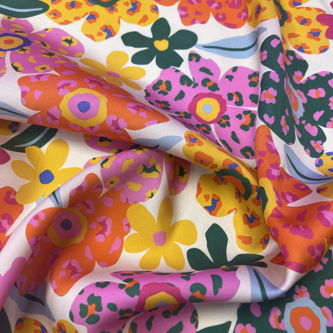 Leopard Bloom Lyocell