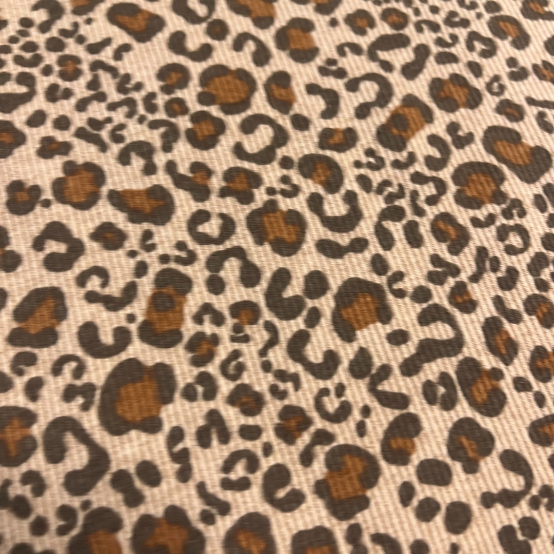 Leopard Rib Jersey
