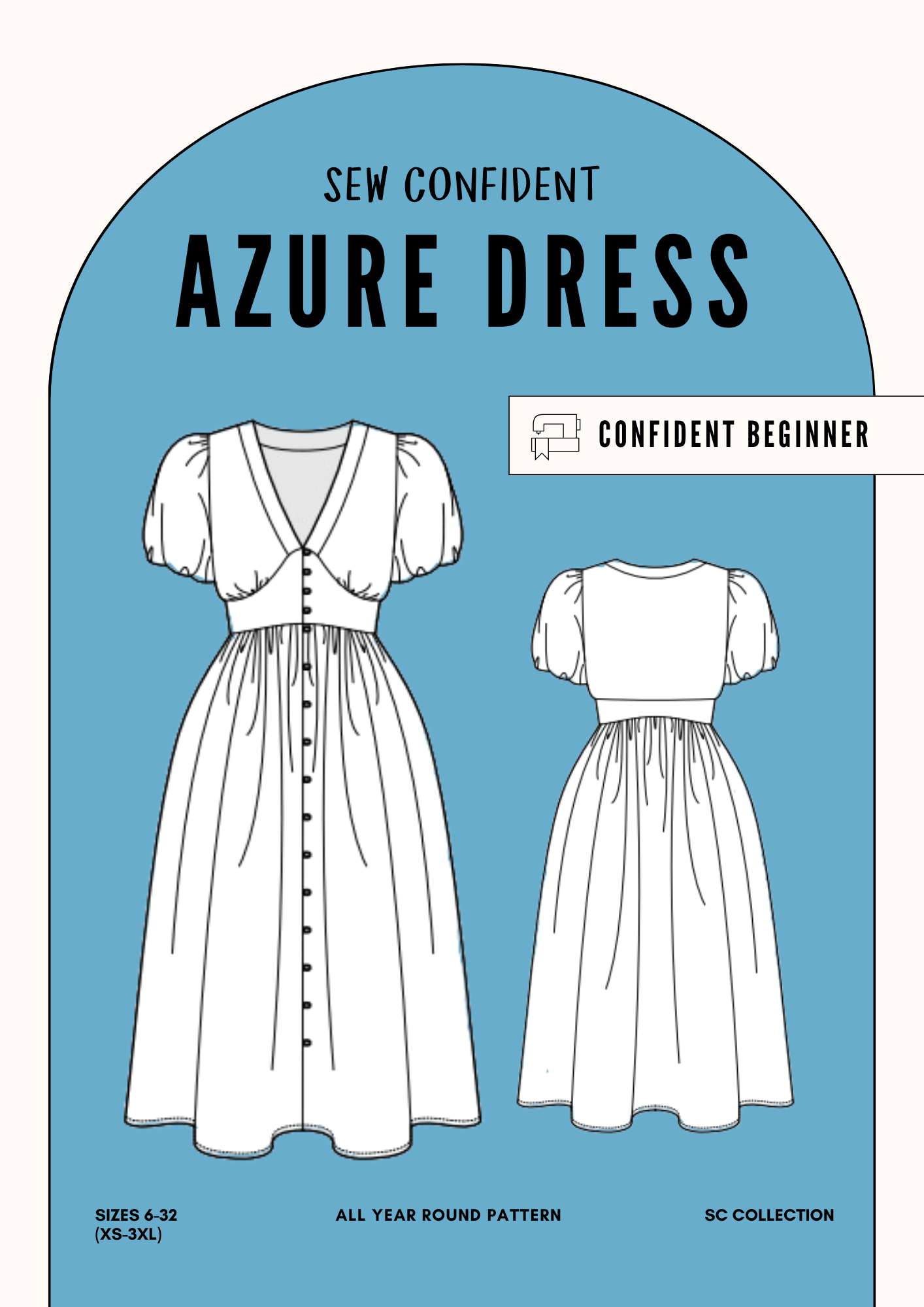 Sew Confident Azure Dress Pattern