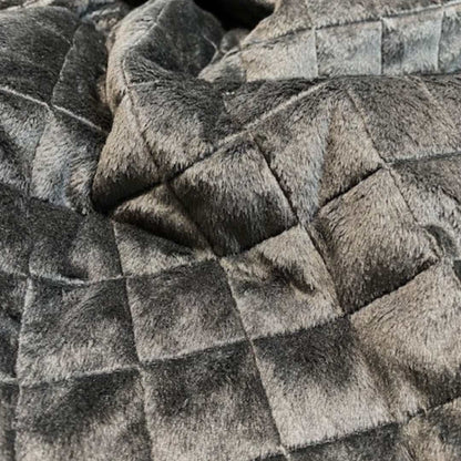 Double-Sided Quilted Fur Coating | 2 Colours!