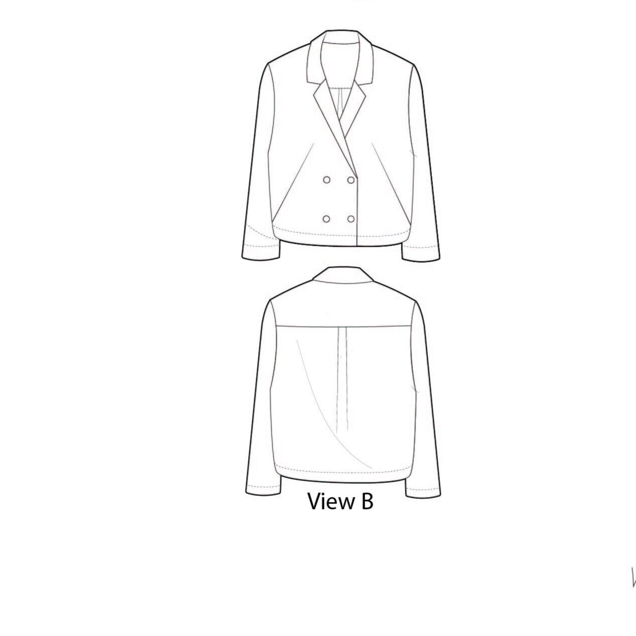 Homer and Howells Blair Coat Pattern