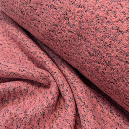 Blush Pink Boucle Melange