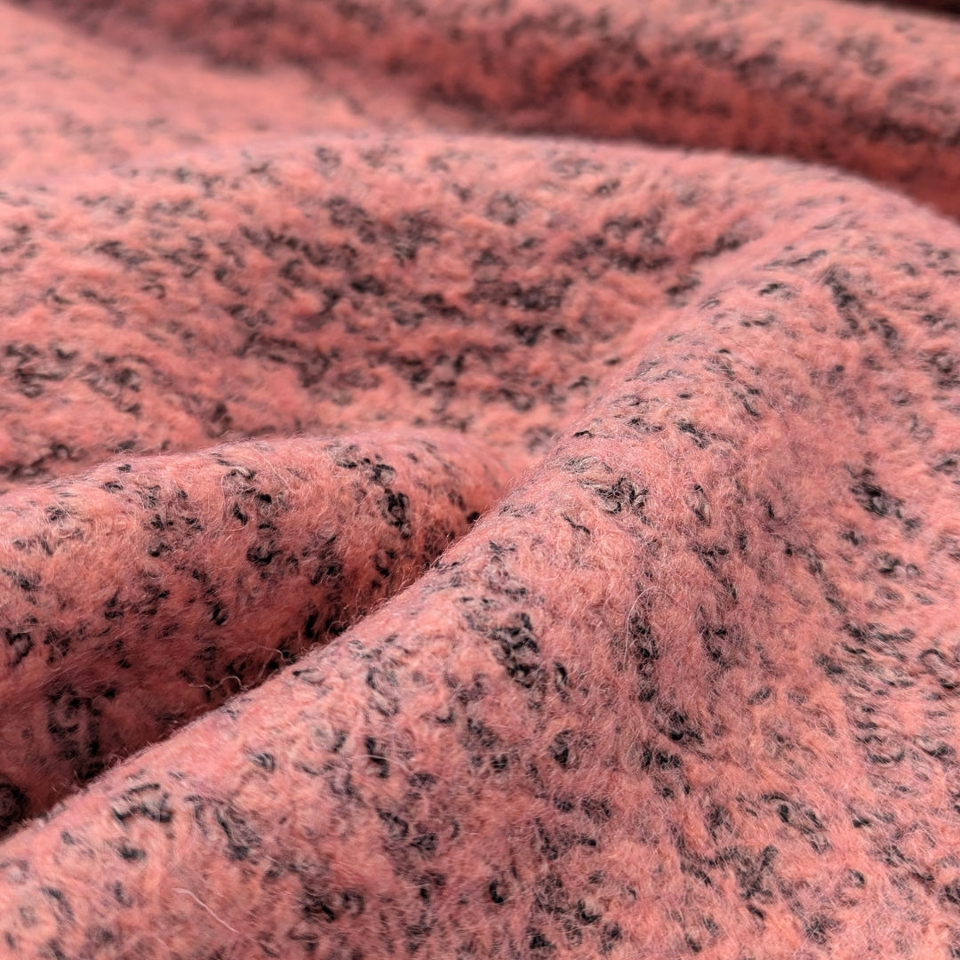 Blush Pink Boucle Melange