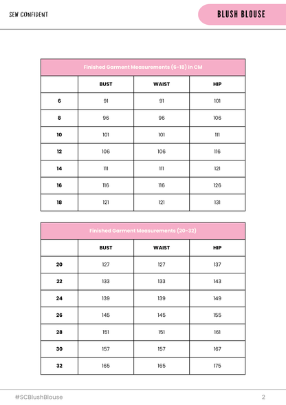 Sew Confident Blush Blouse