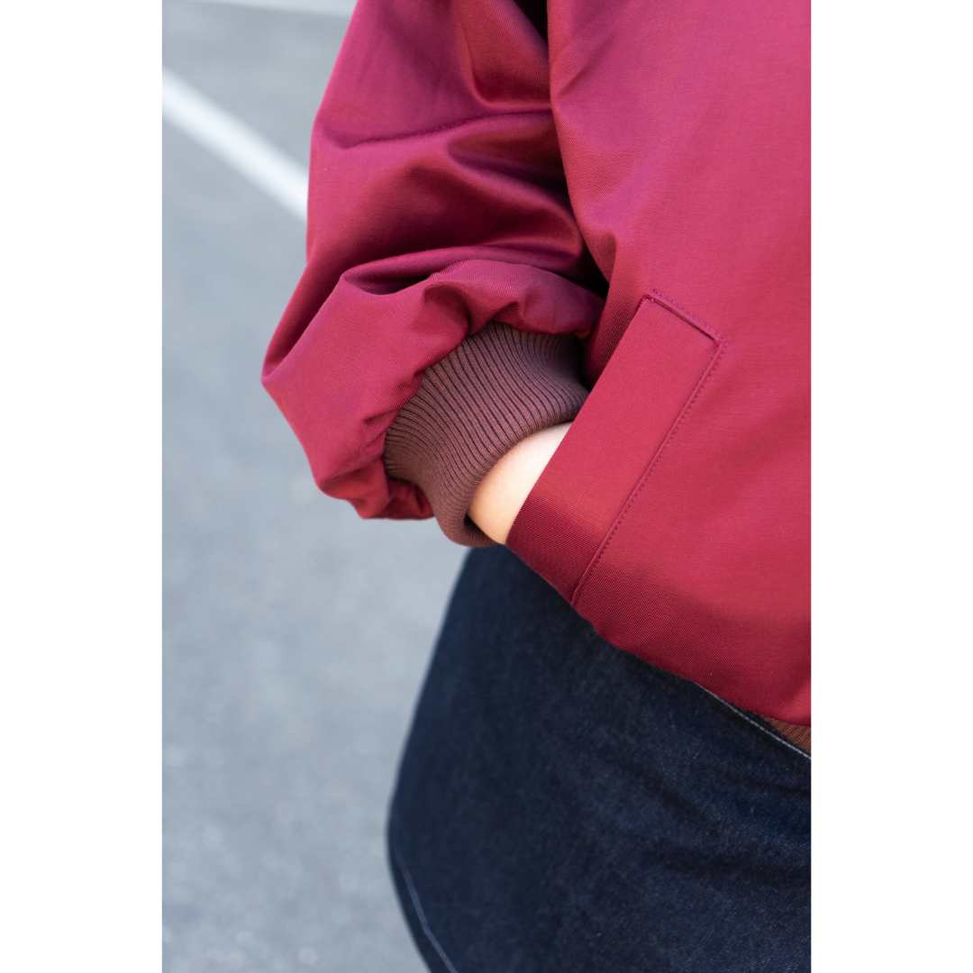PUFF AND PENCIL - Bomber Jacket PDF Pattern