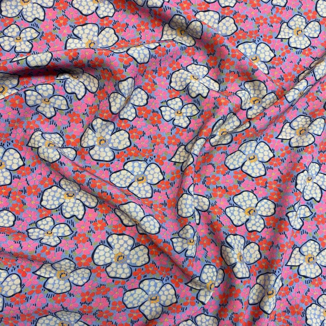 Celine Viscose Crepe | Fabric Godmother | 250cm Remnant