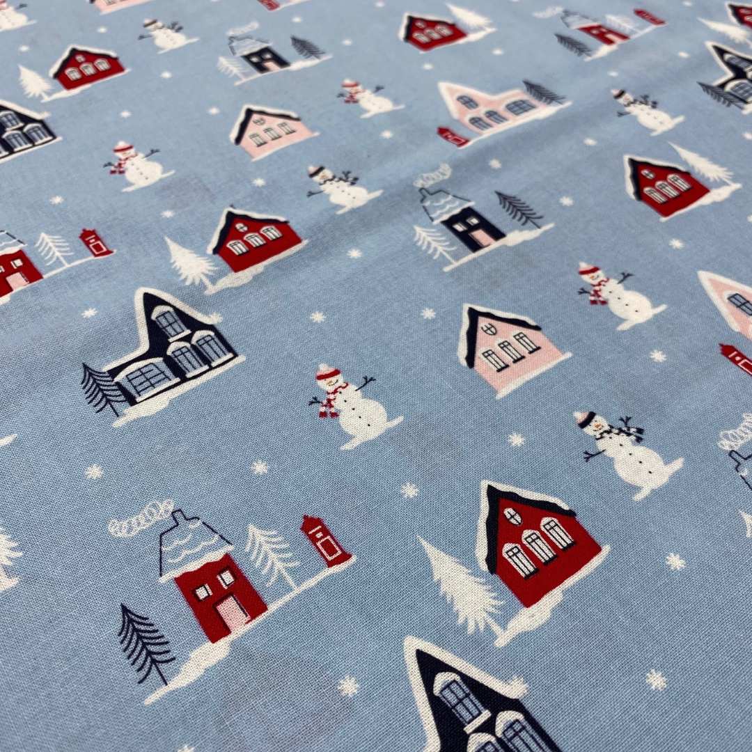 'Christmas Village' Craft Cotton