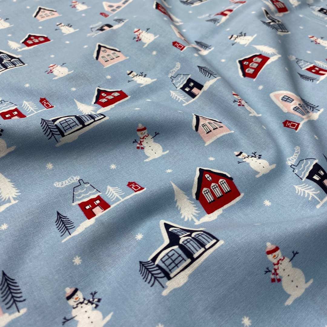 'Christmas Village' Craft Cotton