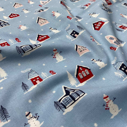 'Christmas Village' Craft Cotton