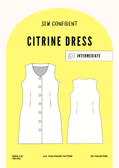 Sew Confident Citrine Dress