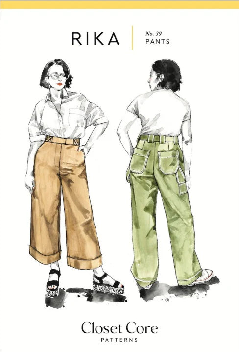 Closet Core - Rika Trousers Paper Pattern