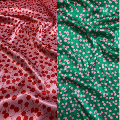 Cloud Flower Viscose | Fabric Godmother | 2 Colours!