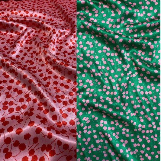Cloud Flower Viscose | Fabric Godmother | 2 Colours!