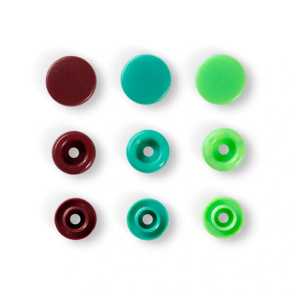 30 Colour Press Fasteners | 7 Colourways | Prym Love