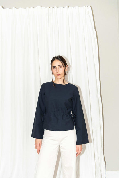PUFF AND PENCIL | Tie Waist Blouse x Cone Sleeve PDF Pattern Bundle