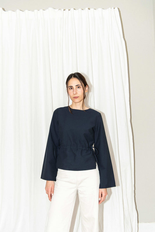 PUFF AND PENCIL | Tie Waist Blouse x Cone Sleeve PDF Pattern Bundle