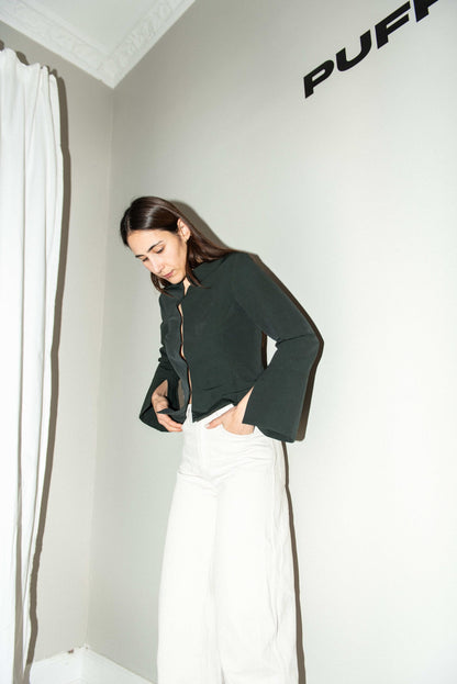 PUFF AND PENCIL | Silhouette Blouse and Trumpet Sleeve PDF Pattern Bundle