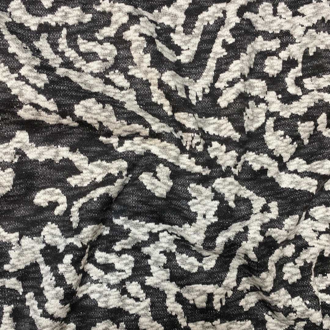 Damask Style Jacquard Jersey | Ex-Designer Deadstock