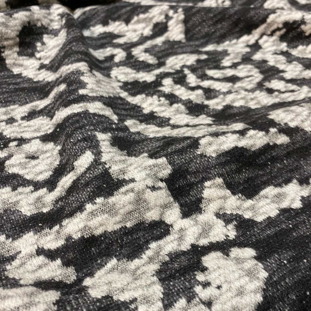 Damask Style Jacquard Jersey | Ex-Designer Deadstock