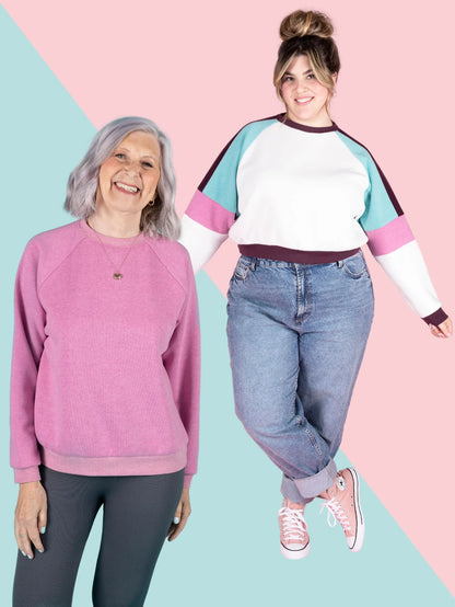 Sequin Sleeve Drew Sweatshirt Kit