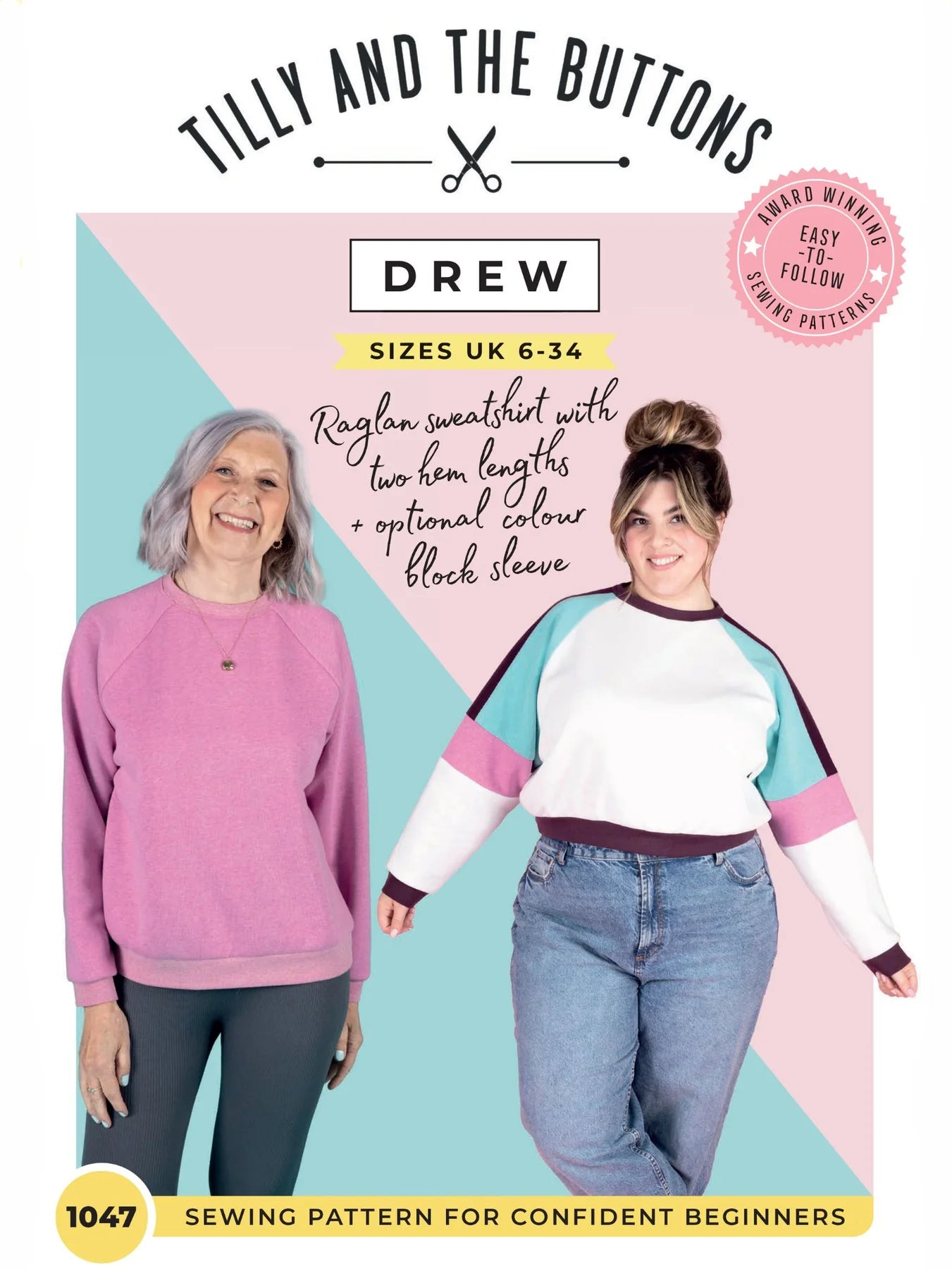 Tilly and the Buttons - Drew Sweatshirt |