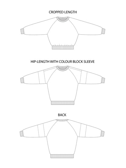 Tilly and the Buttons - Drew Sweatshirt |