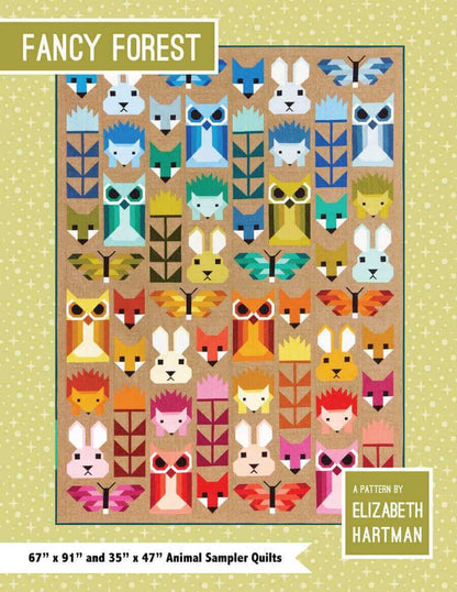 Elizabeth Hartman | Fancy Forest Quilting Pattern