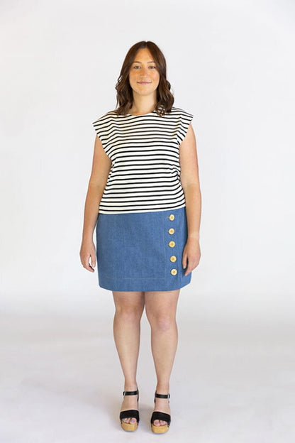 Chalk and Notch | Evelyn Skirt Paper Pattern