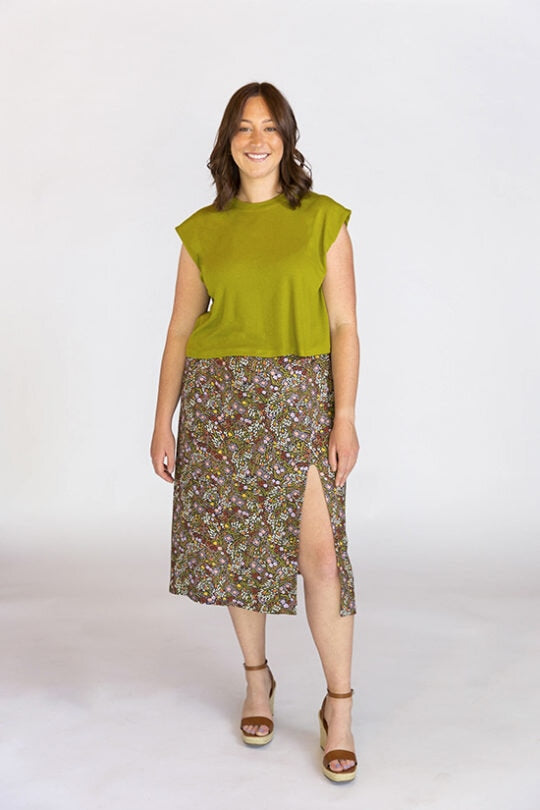 Chalk and Notch | Evelyn Skirt Paper Pattern