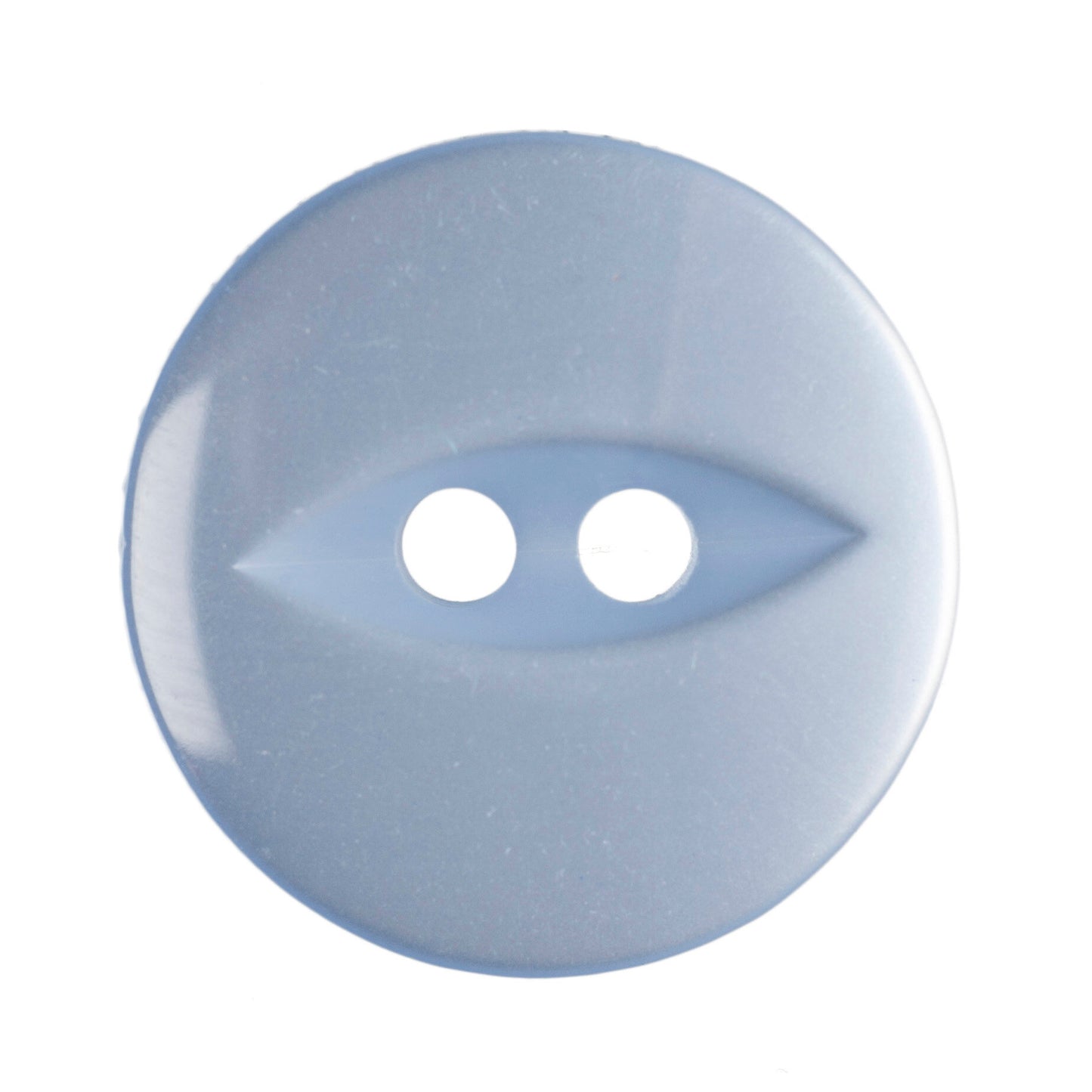 Fish Eye 2 Hole Plain Buttons : 11mm/14mm/16mm