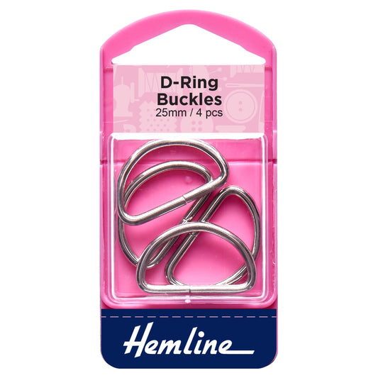 25mm D Rings | Pack of 4