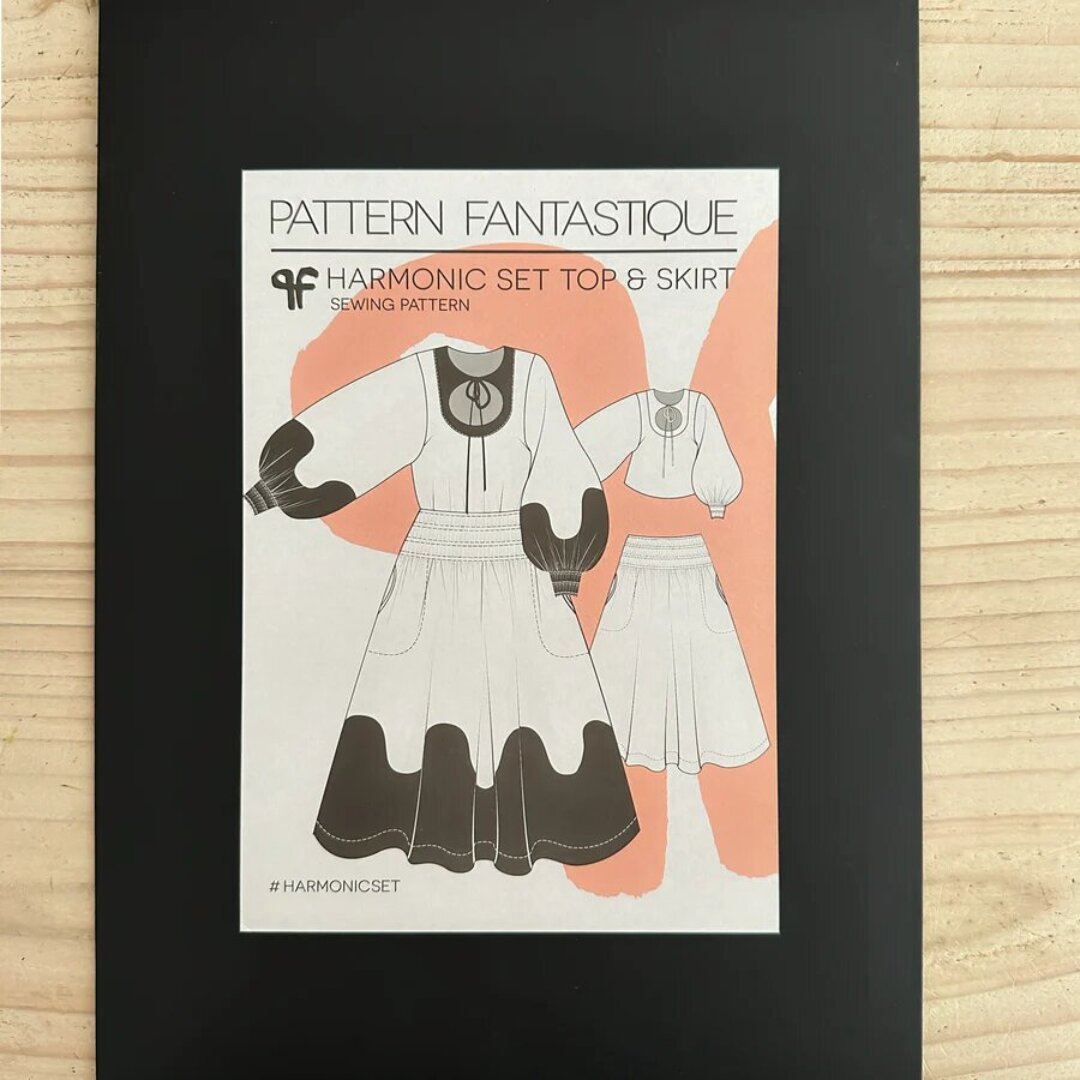 Pattern Fantastique | Harmonic Set Top & Skirt Paper Pattern