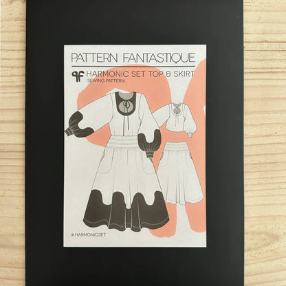 Pattern Fantastique | Harmonic Set Top & Skirt Paper Pattern