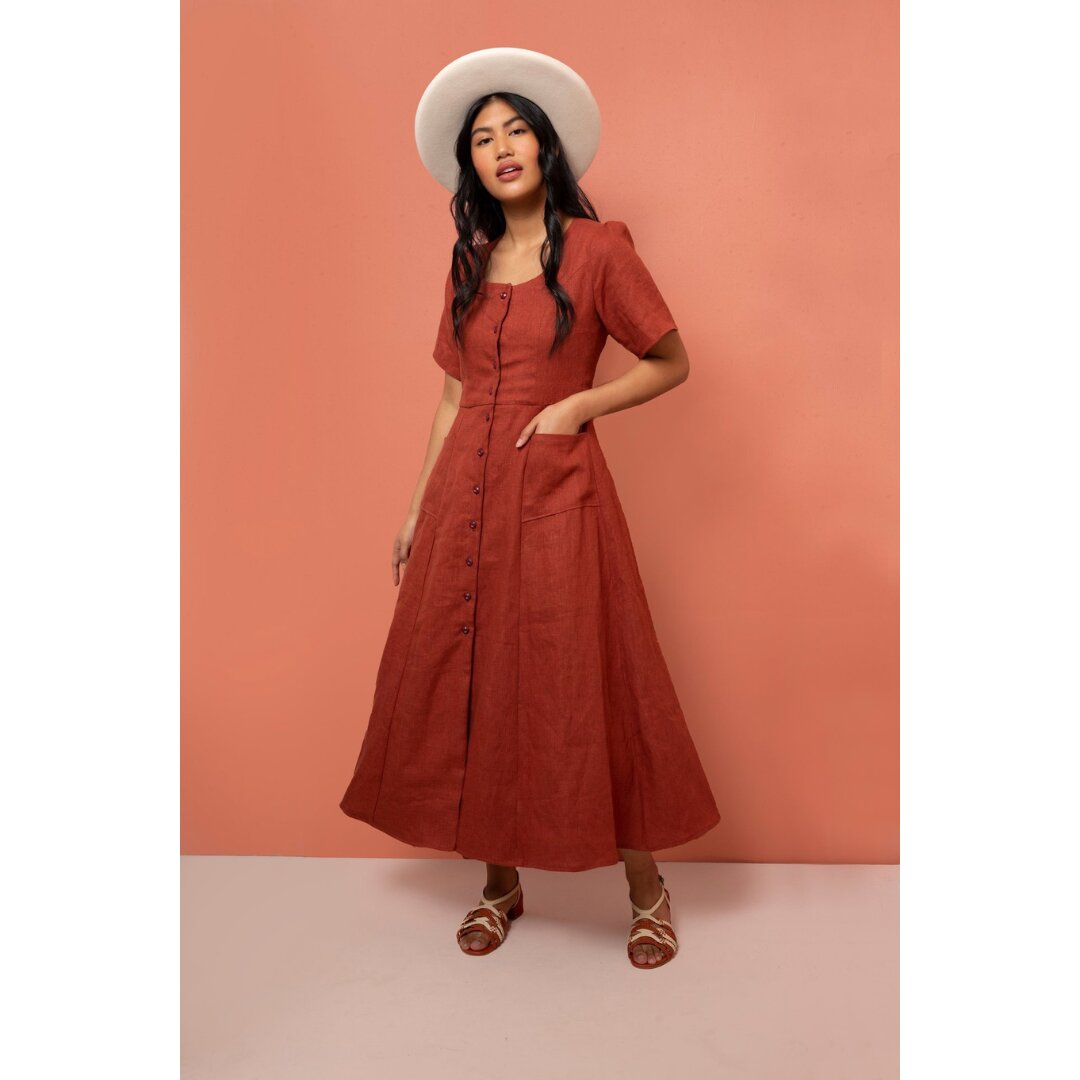 Friday Pattern Co. | The Hughes Dress Paper Pattern