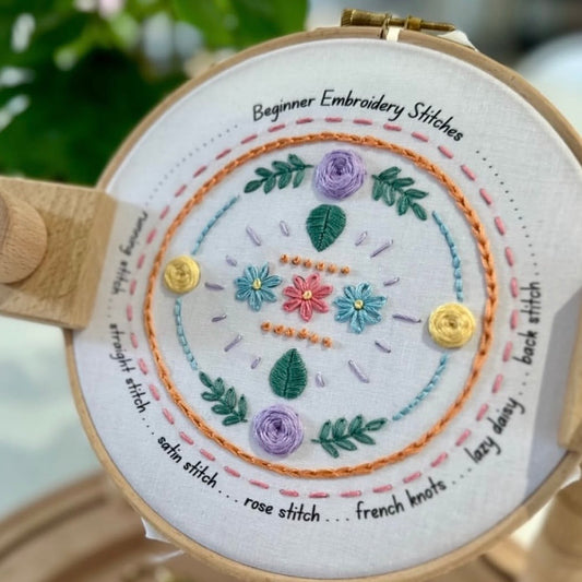 Hand Embroidery : Beginners Hand Embroidery DUNDEE
