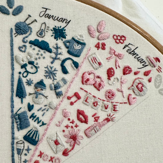 Hand Embroidery - Embroidery Journal Quarterly Catch Up DUNDEE