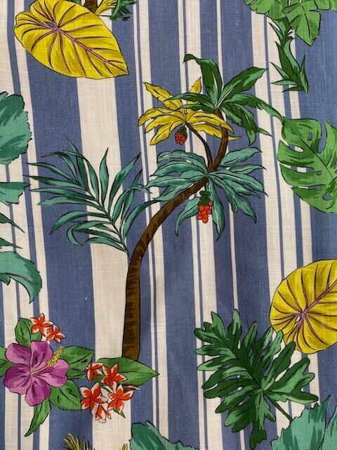 Stripy Palms Linen | Lady McElroy