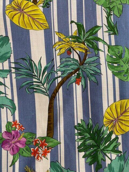 Stripy Palms Linen | Lady McElroy