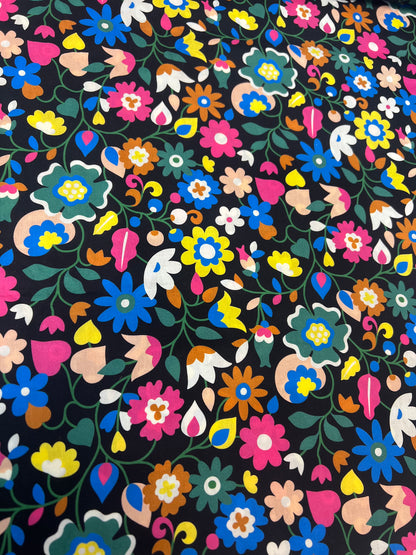 Ace Cotton Lawn - Night Garden