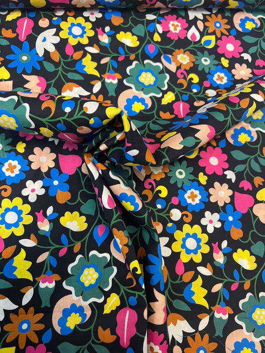 Ace Cotton Lawn - Night Garden