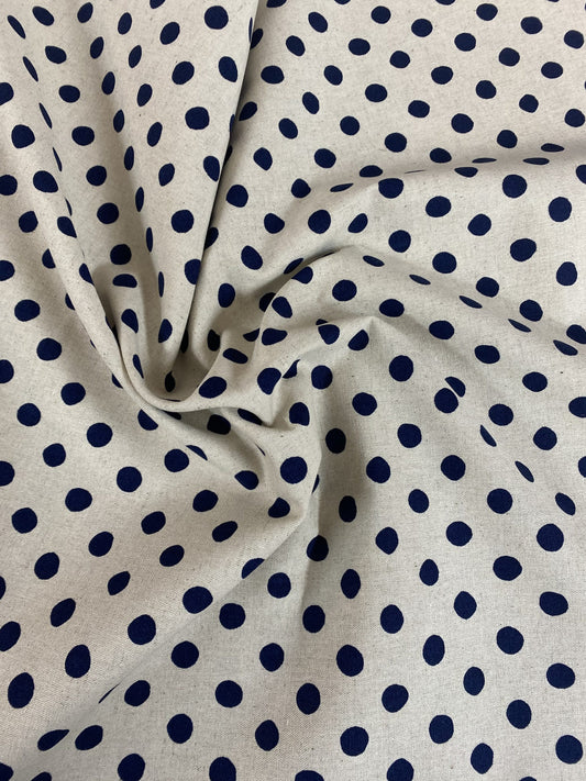 Sevenberry | Small Polka dot | 2m Remnant