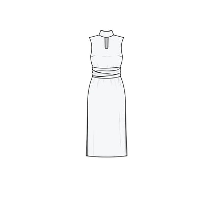 PUFF AND PENCIL | Keyhole Dress PDF Pattern