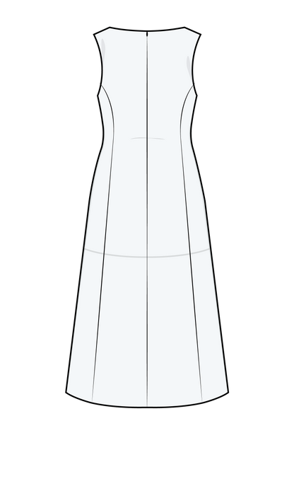 PUFF AND PENCIL | Boatneck Dress and Tee Sleeve PDF Pattern