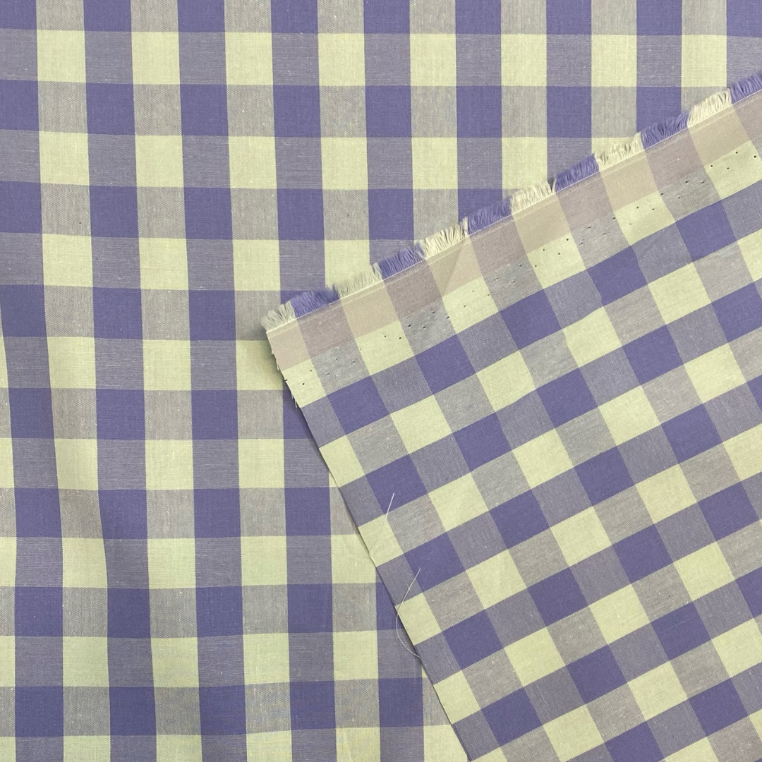Cotton Yard Dyed Check | Three Colours