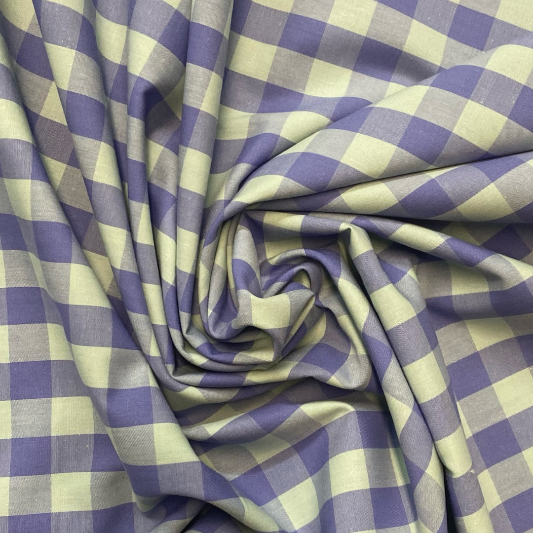 Cotton Yard Dyed Check | Three Colours