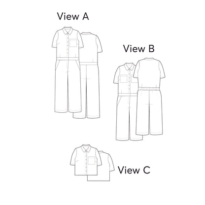 Homer and Howells Lennox Boilersuit Pattern