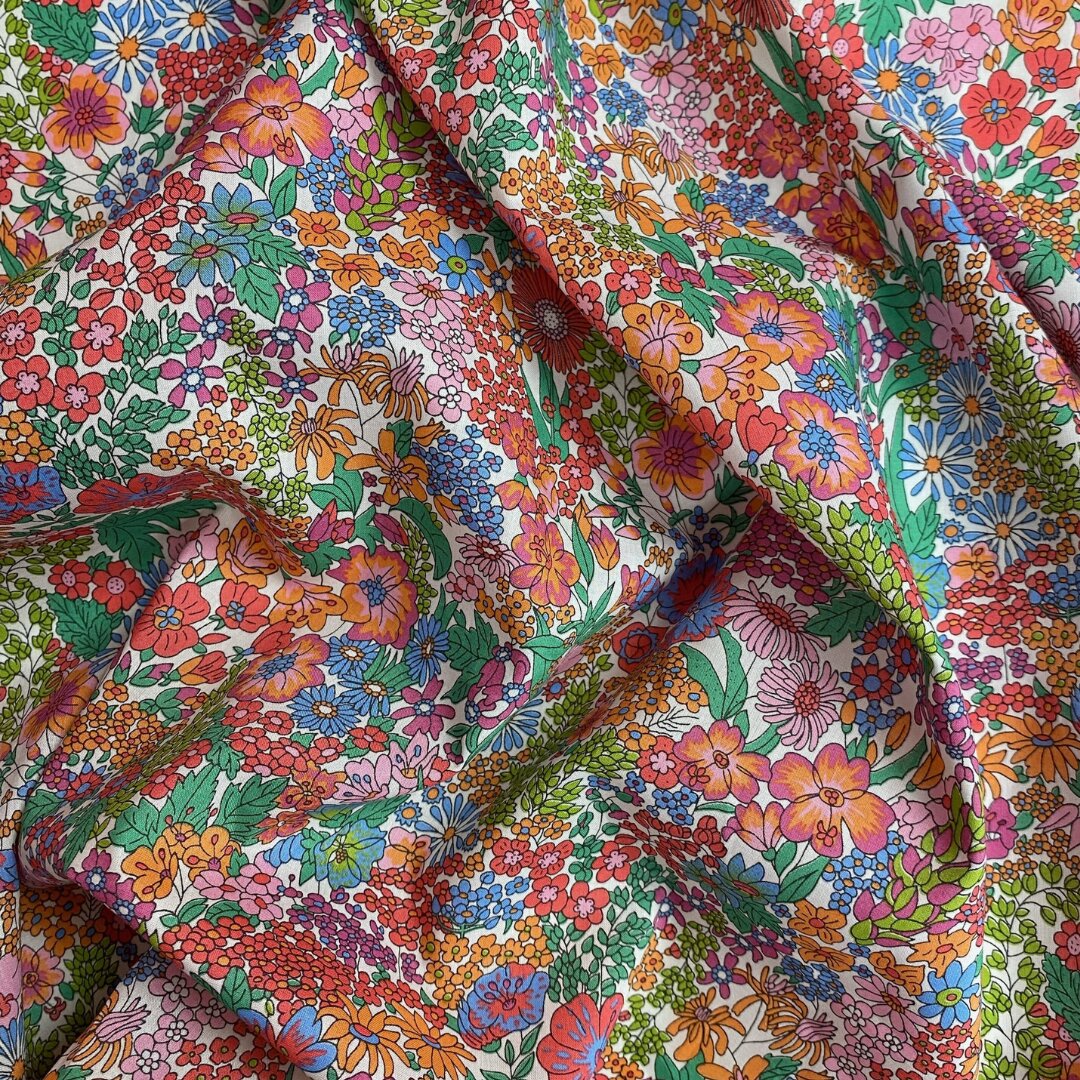 Liberty Fabrics | Margaret Annie Orange | Tana Lawn™