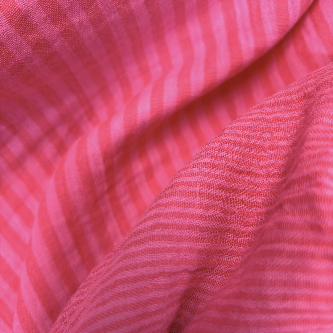 Striped Double Gauze | Multiple Colours