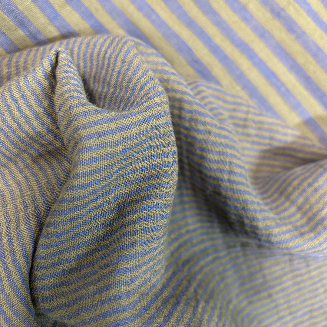 Striped Double Gauze | Multiple Colours