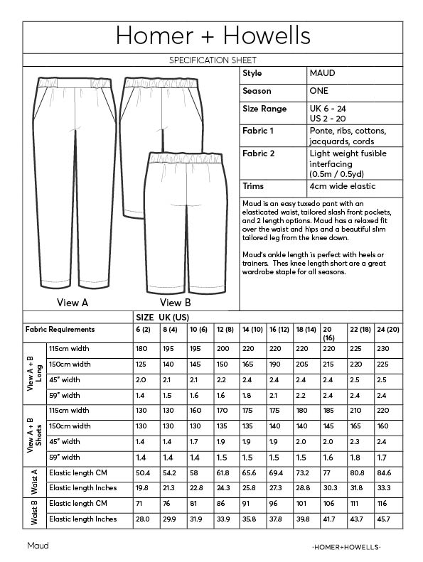 Homer and Howells | Maud Trousers